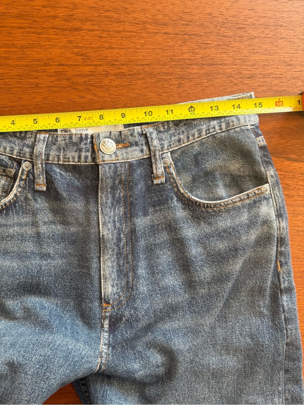 rag & bone Miramar Sofie Wide-Leg Women’s Jeans Kimber 28 NEW - Picture 6 of 10